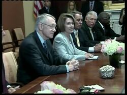 US weighing financial crisis plan; Congress leaders briefed News Clip
