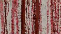 series transcendental fields : from blood rain (TRANSITION) Stock Footage