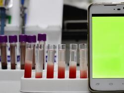 testing in laboratory Stock Footage