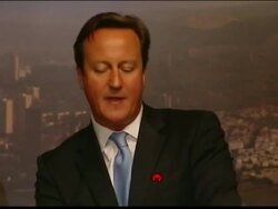David Cameron Celebrates UK Trade Deals News Clip
