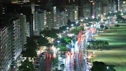 Rio De Janeiro, Brazil: Copacabana Stock Footage