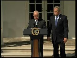 Bush nominates Mukasey, senators reax News Clip