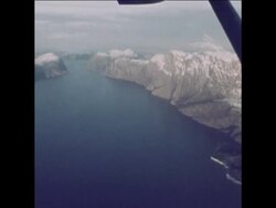 SYND 24-11-72 SEARCH FOR MYSTERY SUBMARINE IN NORWEGIAN FJORD Instructional Video