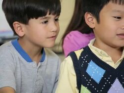 CU TD TU PAN Elemenaty School class in computer lab / Richmond, Virginia, United States  Stock Footage