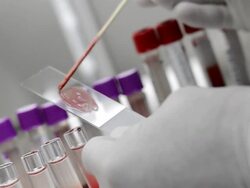 testing in laboratory Stock Footage