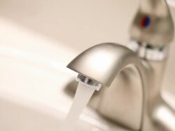 Sink Faucet Stock Footage