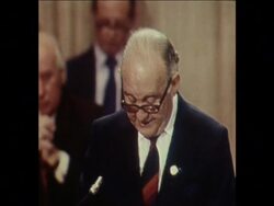 SYND 2 9 74 TRADE UNION CONGRESS OPENS News Clip