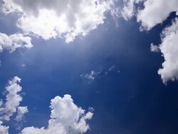 HD:Blue sky and cloud nature background Stock Footage