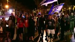 CLEAN : Right wing Israelis march in Jerusalem Old City News Clip