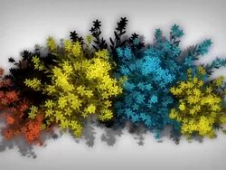 Colorful Flowers Background Stock Footage