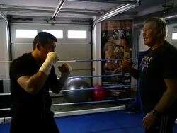 Jack Culcay - Training Session Stock Footage