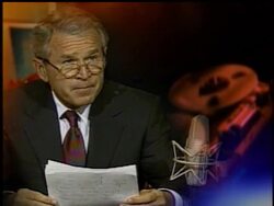 President Bush uses his weekend radio chat
today to again tee off on Democrats, this time over funding for the Pentagon and health care for children. News Clip