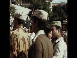 SYND 19 4 74 3RD ARMY WELCOMED FROM SUEZ Instructional Video