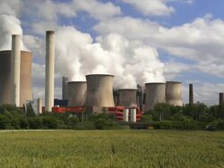 HD Coal Power Plant (Real Time) (4:2:2) Stock Footage