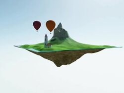 Happy island Stock Footage