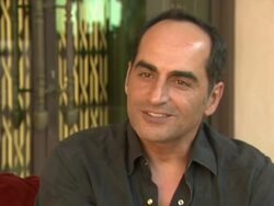INTERVIEW - Navid Negahban on the screening of the film at the Dubai International Film Festival Stock Footage