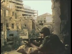 U.S. Marines work to keep the peace in in Beirut, Lebanon. News Clip