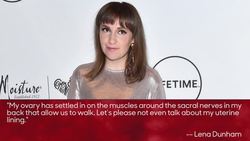 Lena Dunham Undergoes Hysterectomy After Dealing With Endometriosis | THR News News Clip