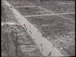 Japan - First Atomic Bomb Remembered News Clip