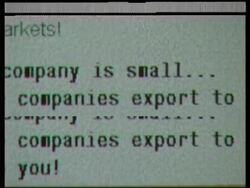 USA: REACTIONS TO THE EURO News Clip