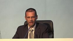 CLEAN : Football: UEFA elects surprise candidate Ceferin as new leader News Clip