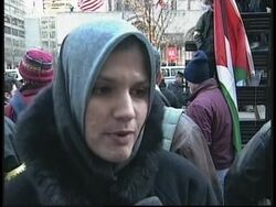 Anti globalisation protesters News Clip