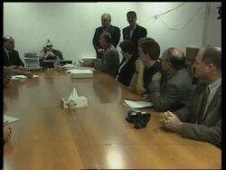 Arafat with US delegation, release of chief Muslim cleric News Clip