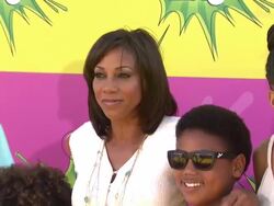 Holly Robinson Peete at Nickelodeon's 26th Annual Kids' Choice Awards 3/23/2013 in Los Angeles, CA.(Footage by WireImage Video/Getty Images Entertainment Video) Stock Footage