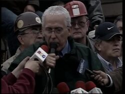 Families distraught as search is supsended for trapped miners News Clip