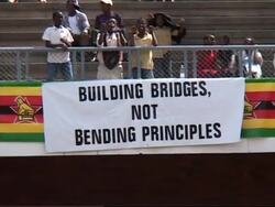 Ceremony to mark the country''s 26 years of independence News Clip