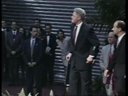 COSTA RICO: US PRESIDENT BILL CLINTON VISIT News Clip