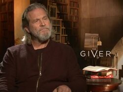 INTERVIEW - Jeff Bridges on if he felt this film was an homage to his Dad at 'The Giver' Press Junket Stock Footage