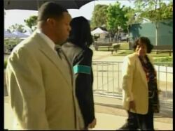 Pop star arrives on day Neverland visitors logs are presented News Clip