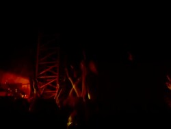 Red Crowd Stock Footage