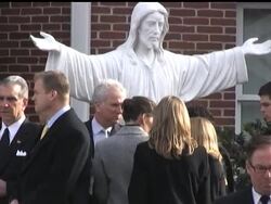 The father of figure skater Nancy Kerrigan was remembered by family and friends at a funeral Thursday as a family man who went out of his way for his three children and as a key to his daughter''s accomplishments. News Clip