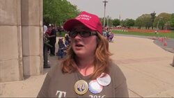 Trump Supporters Show Up Early in Pa. News Clip