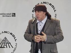 25th Annual Rock And Roll Hall Of Fame Induction Ceremony - Press Room Stock Footage