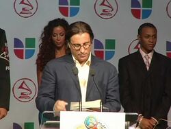 2005 Latin Grammy Awards Nominations Stock Footage