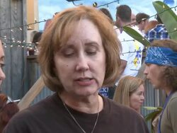 Bonnie Stow, Ann Stow at the Philly-LA Has A Heart Presents Comedy For A Cause Benefiting The Bryan Stow Fund at Santa Monica CA.  Stock Footage