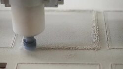 Milling Machine in Operation Stock Footage
