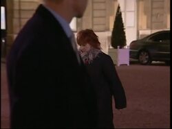 Families of convicted aid workers at presidential palace News Clip