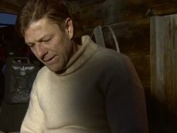 INTERVIEW Sean Bean on his character in the movie at the Age of Heroes Set Visit at Haugesund . (Footage by WireImage Video/GettyImages) Stock Footage