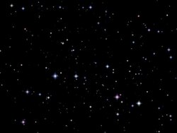 Christmas night Stars space panning - loopable, HD Stock Footage