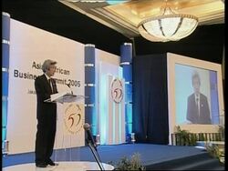 Koizumi on Japan-Asia relations, reax News Clip