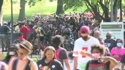CLEAN : Protesters stream into US capital for mass anti-racism march News Clip