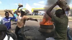 CLEAN : Violence in Kenyan opposition strongholds after court decision News Clip