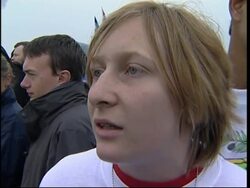 Pilgrims react to Pope mass News Clip