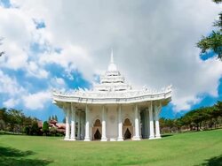 Architecture beautiful ancient city samutprakarn, Thailand. Stock Footage