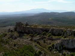 Fort In Ruins Stock Footage