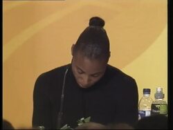 US sprinter Kelli White may lose her gold medals after substance testing News Clip